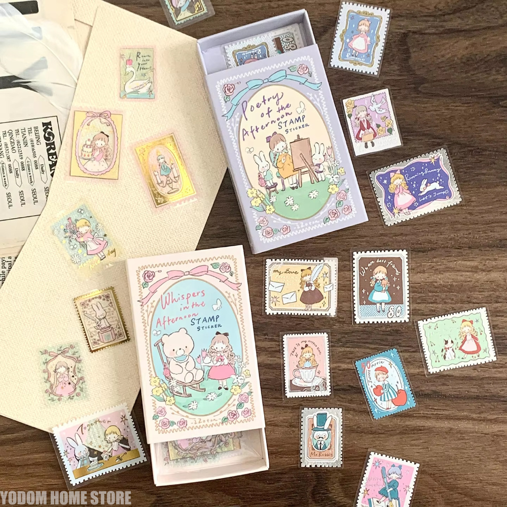 Washi Tape Set - 1m Zzoton Studio Vintage Elegant Afternoon