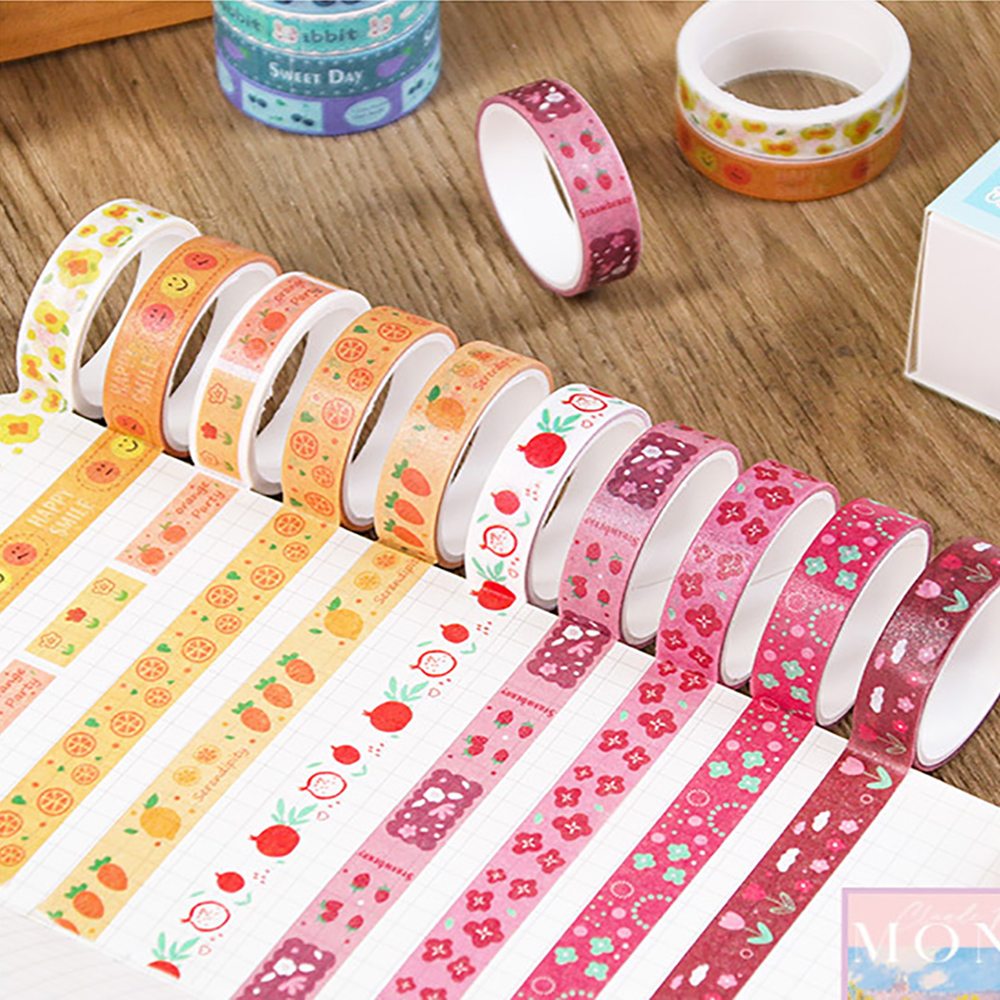 20 Roll Washi Tape Set Diamond – обзор и цена Washi Tape Set