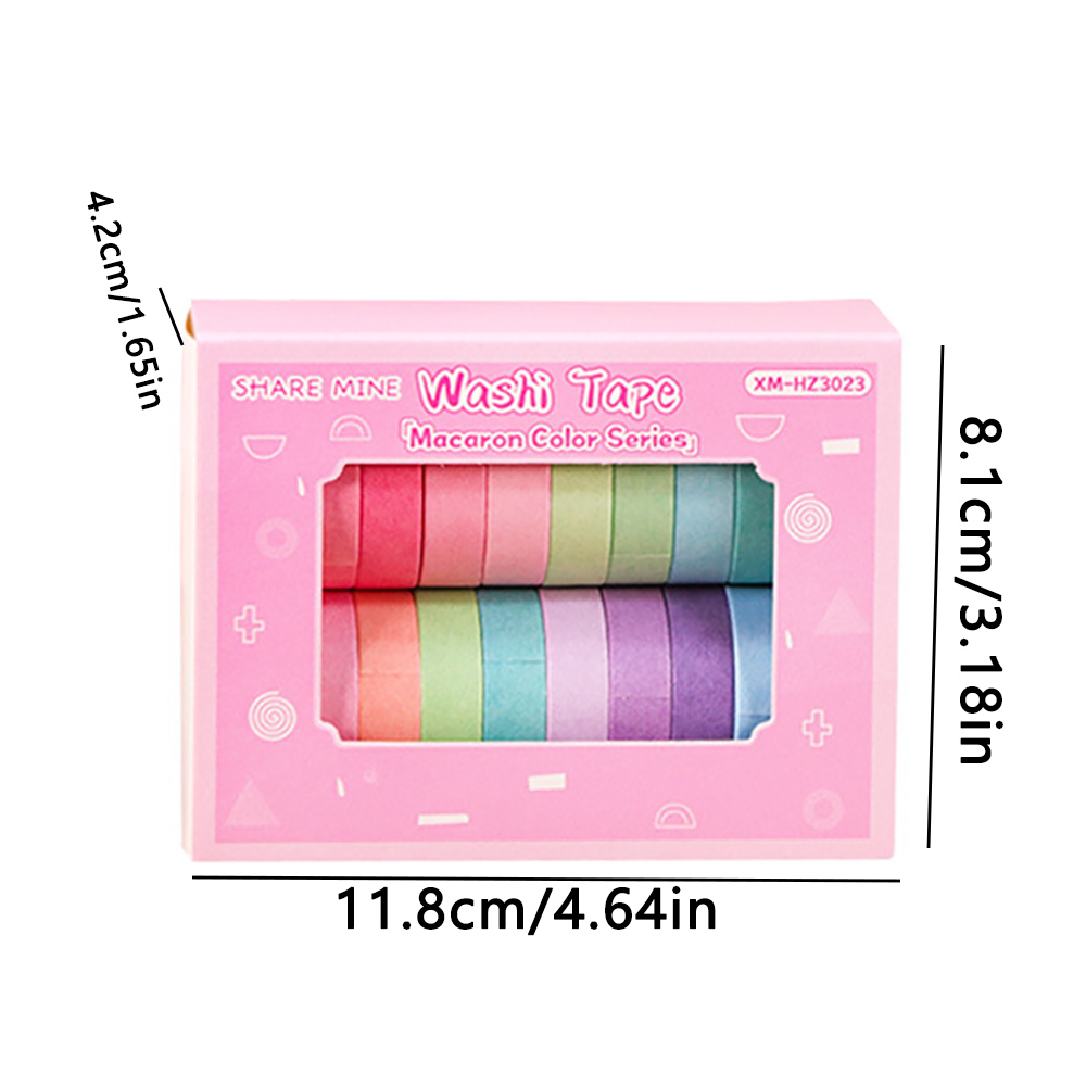 20 Roll Washi Tape Set Diamond – обзор и цена Washi Tape Set