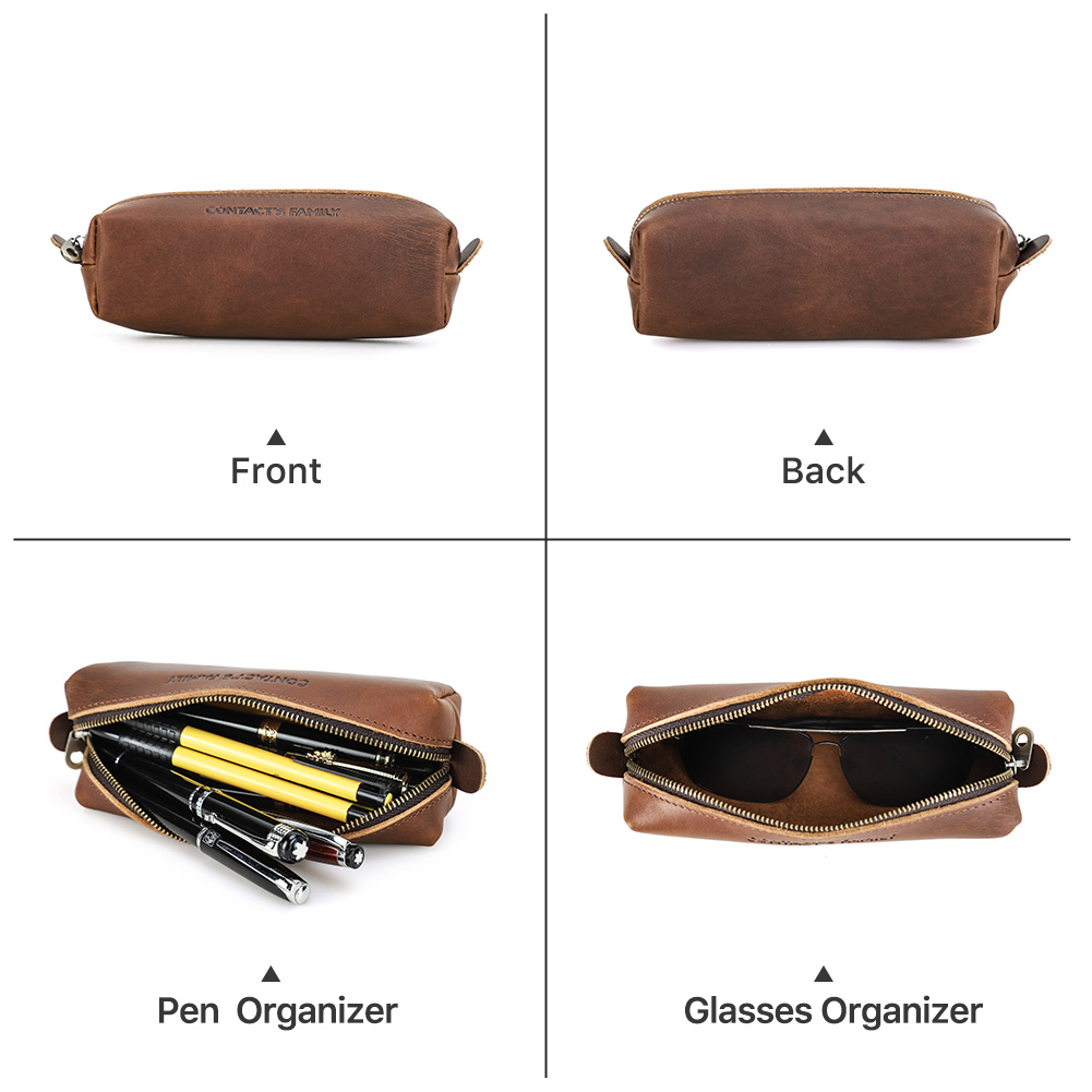 Retro Leather Pencil Case High – обзор и цена Stationery Supplies Business