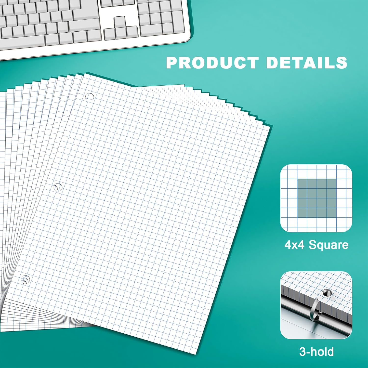 Loose Leaf Graph Paper Noteboo – обзор и цена Graph Paper Pad