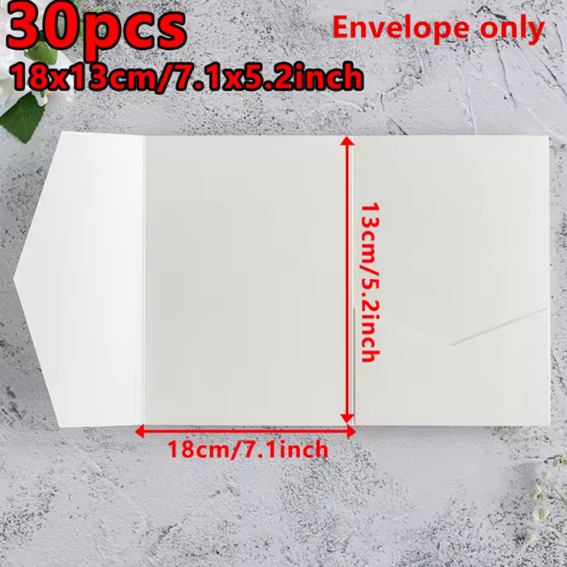 30pcs 18x13cm Green Envelopes  – обзор и цена Stationery Supplies Business