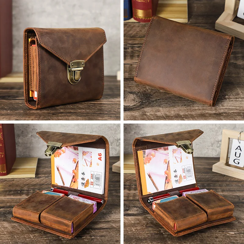 Luxury Retro Leather Notebook  – обзор и цена Stationery Supplies Business