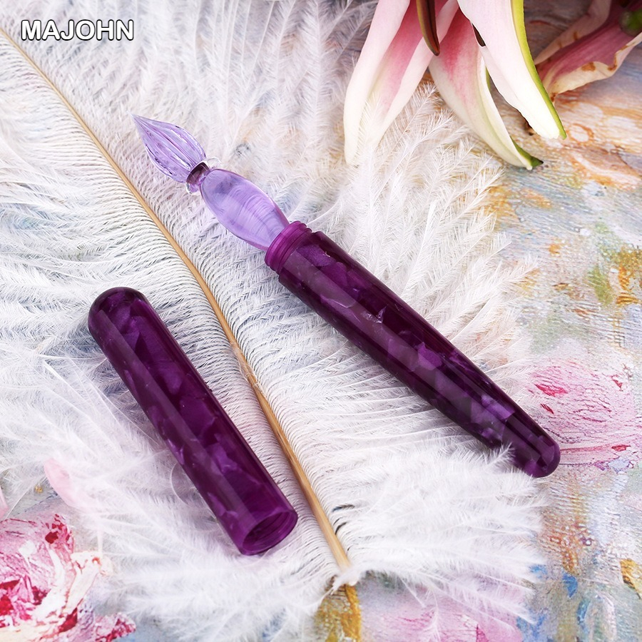 MAJOHN N10 Resin Handmade Glas – обзор и цена Stationery Supplies Business