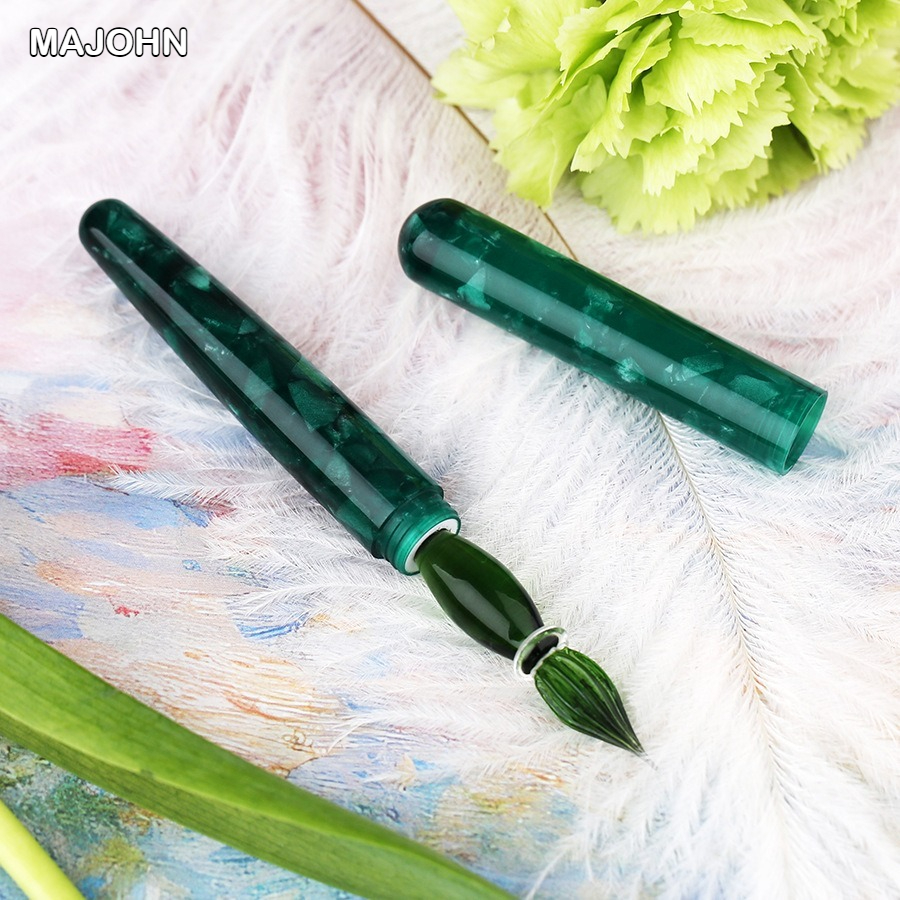 MAJOHN N10 Resin Handmade Glas – обзор и цена Stationery Supplies Business