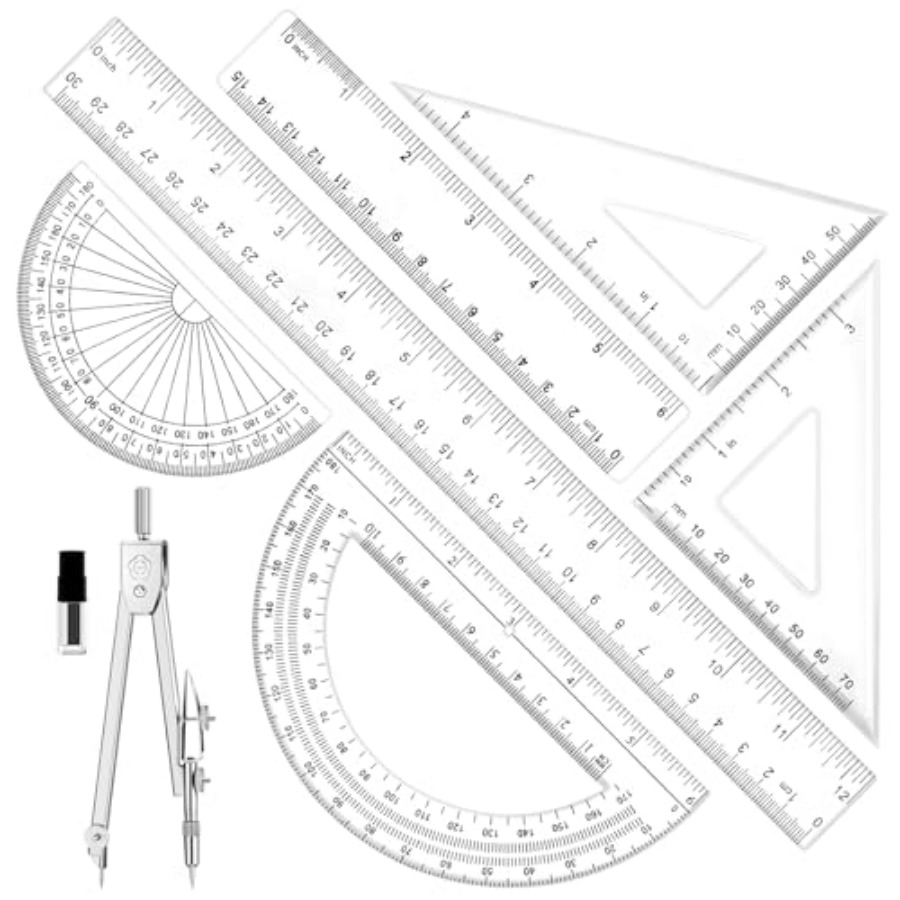 Geometry Set - 7Pcs Geometry K – обзор и цена Compass Geometry Set