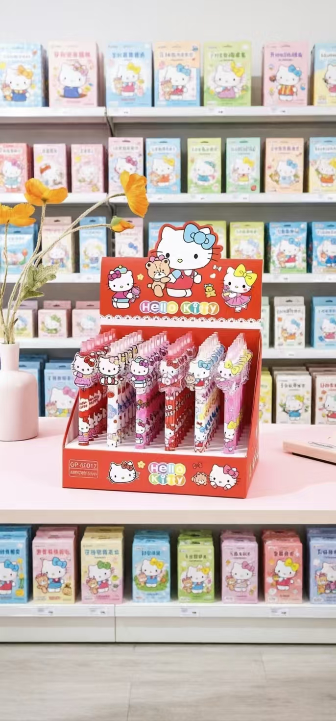 Cute Hello Kitty Gel Pen 0.5mm – обзор и цена Office Supply Office Stationery Items