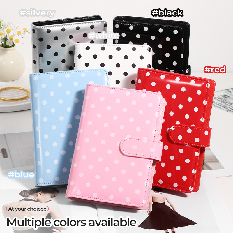 A5 Colorful Retro Red Sliver B – обзор и цена Notebook Dotted A5