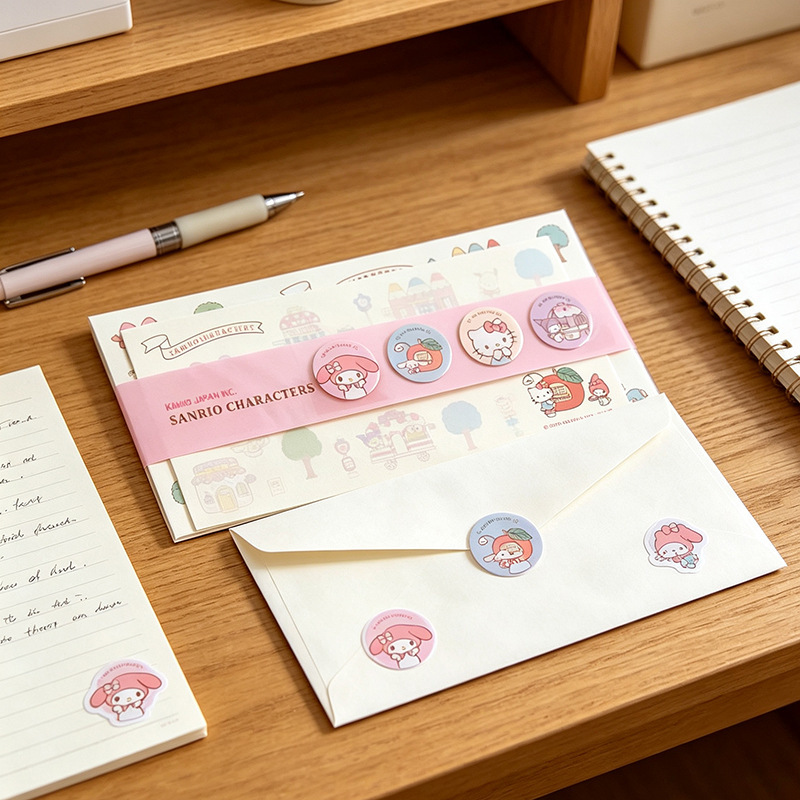 Sanrio Cartoon Hello Kitty Sti – обзор и цена Office Supply Office Stationery Items