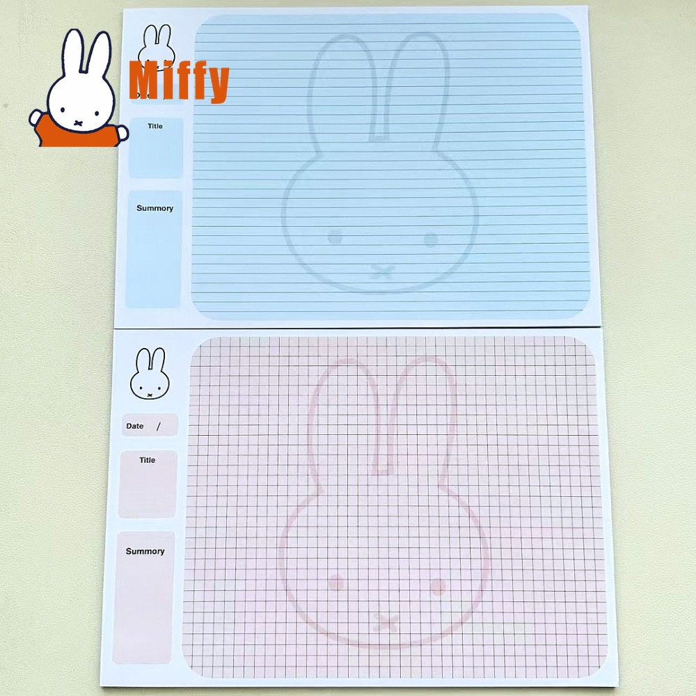 Kawaii Miffy Memo Pad Cute Rab – обзор и цена Office Supply Office Stationery Items