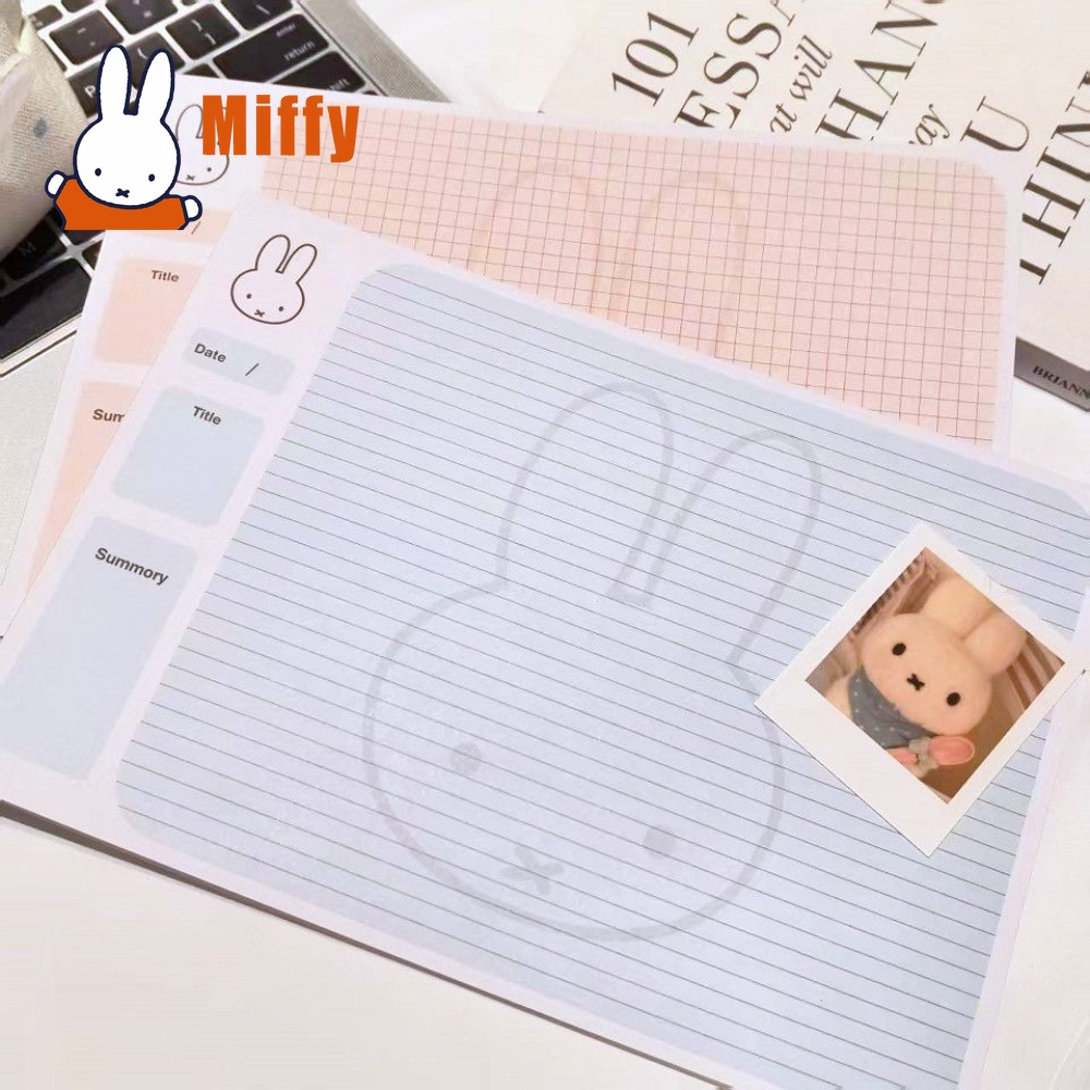 Kawaii Miffy Memo Pad Cute Rab – обзор и цена Office Supply Office Stationery Items