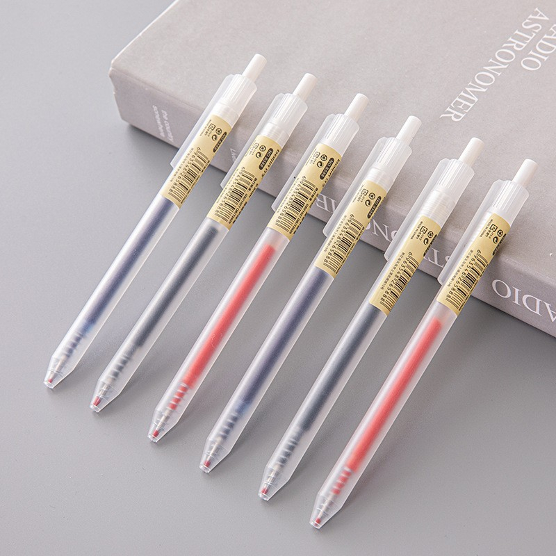 6/10Pcs 0.5mm Retractable Gel  – обзор и цена Stationery Supplies Business