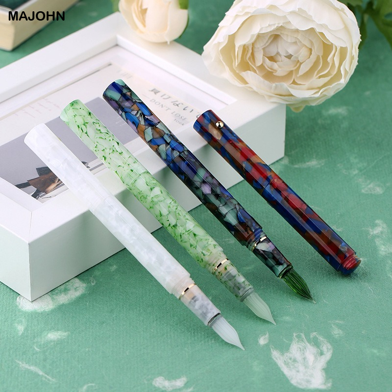 MAJOHN N8 Resin Glass Dip Pen  – обзор и цена Stationery Supplies Business