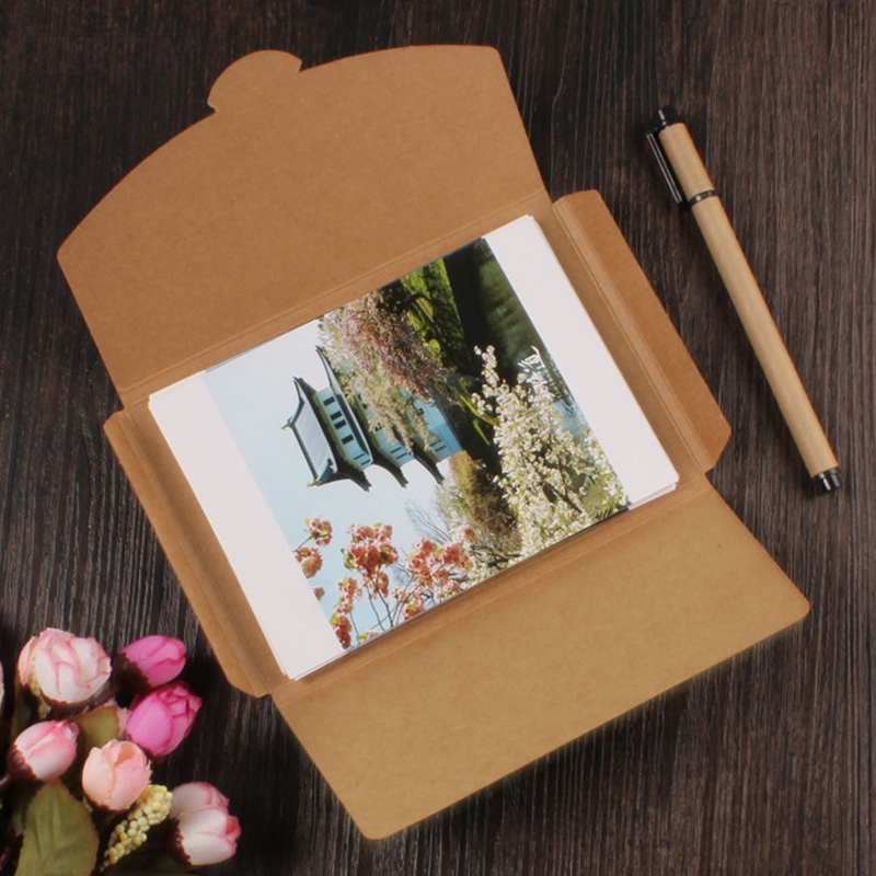 50pcs Blank Kraft Paper Envelo – обзор и цена Letter Envelope Kraft