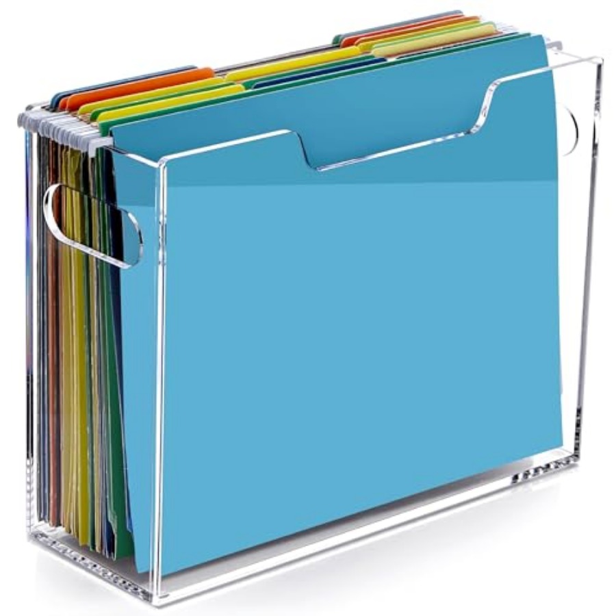 Clear Acrylic Hanging File Org – обзор и цена File Folder Hanging
