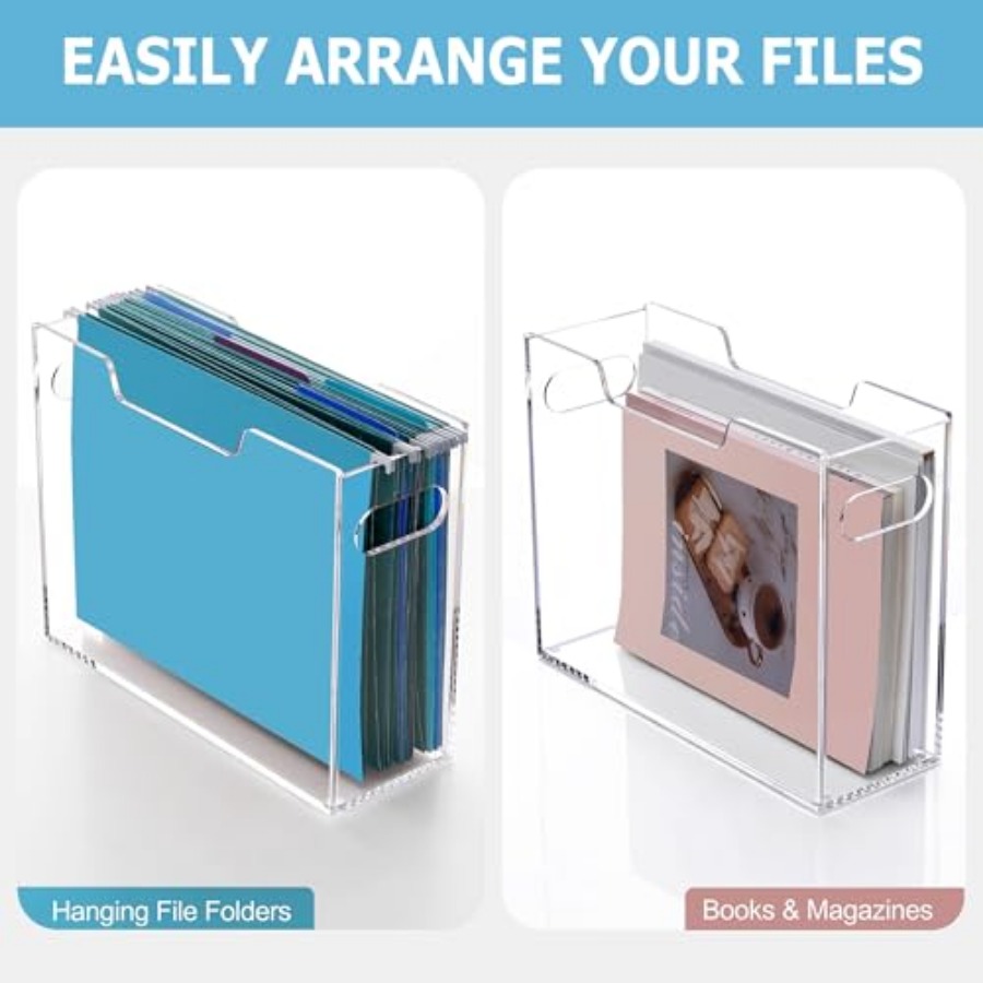 Clear Acrylic Hanging File Org – обзор и цена File Folder Hanging
