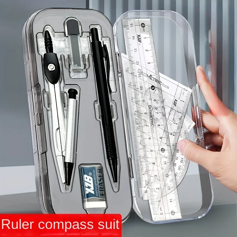 8-in-1 Mathematical Geometry K – обзор и цена Compass Geometry Set