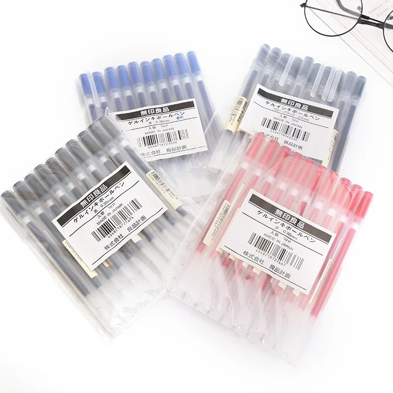10-30Pcs/Set 0.38/0.5mm Gel pe – обзор и цена Stationery Supplies Business