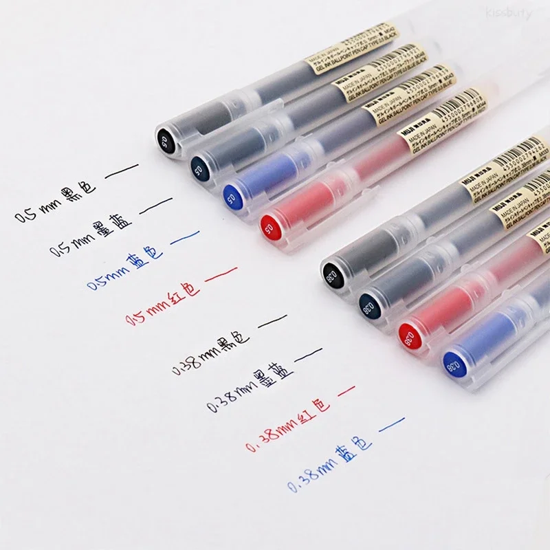 10-30Pcs/Set 0.38/0.5mm Gel pe – обзор и цена Stationery Supplies Business