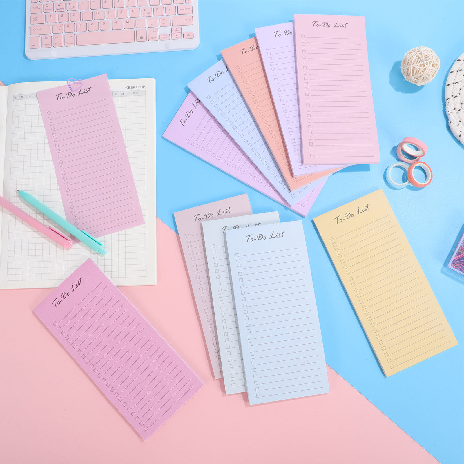10 Pads Sticky to Do List Note – обзор и цена Office Stationery Supply List