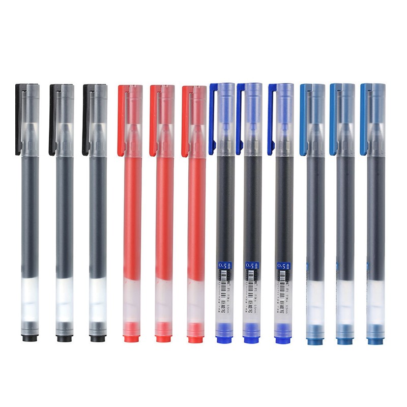 12/6Pc/Lot Gel Pen 0.5MM Ink S – обзор и цена Stationery Supplies Business