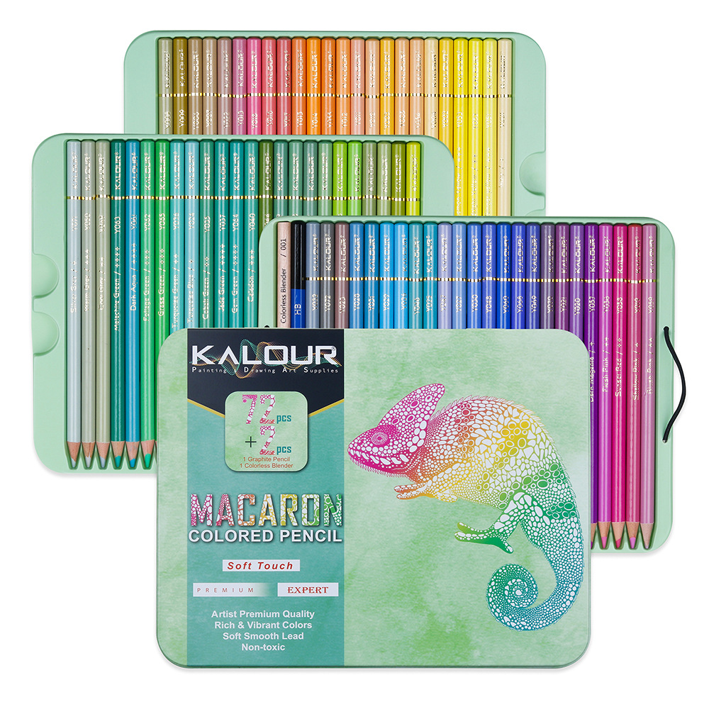 72pcs Macarons Color Pencils P – обзор и цена Highlighter Set Pastel