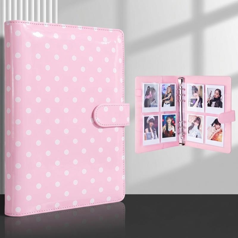 A5 Polka Dot 6 Ring Card Colle – обзор и цена Notebook Dotted A5