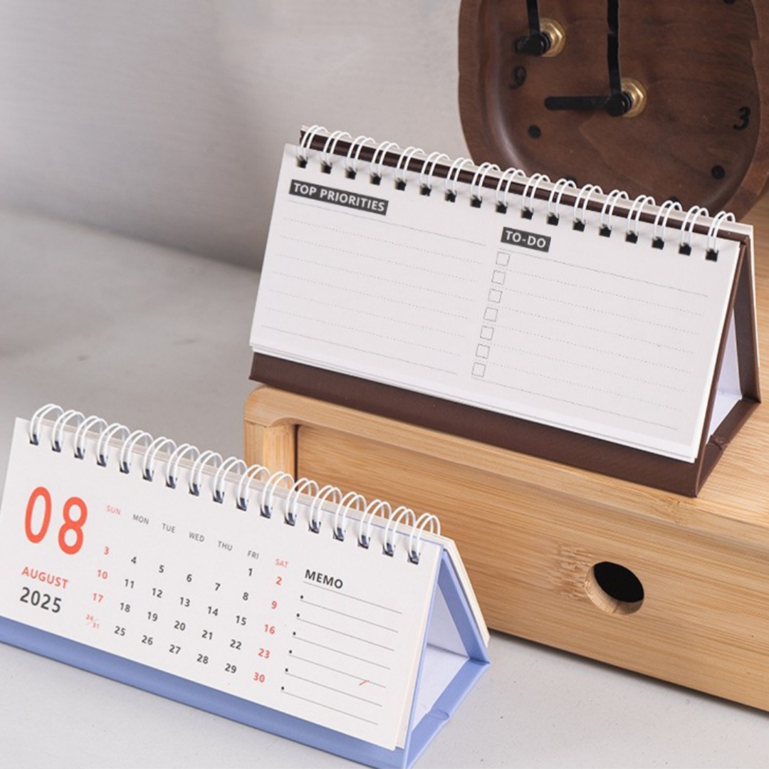 Simple Desk Calendar 2025-2026 – обзор и цена Office Stationery Supply List