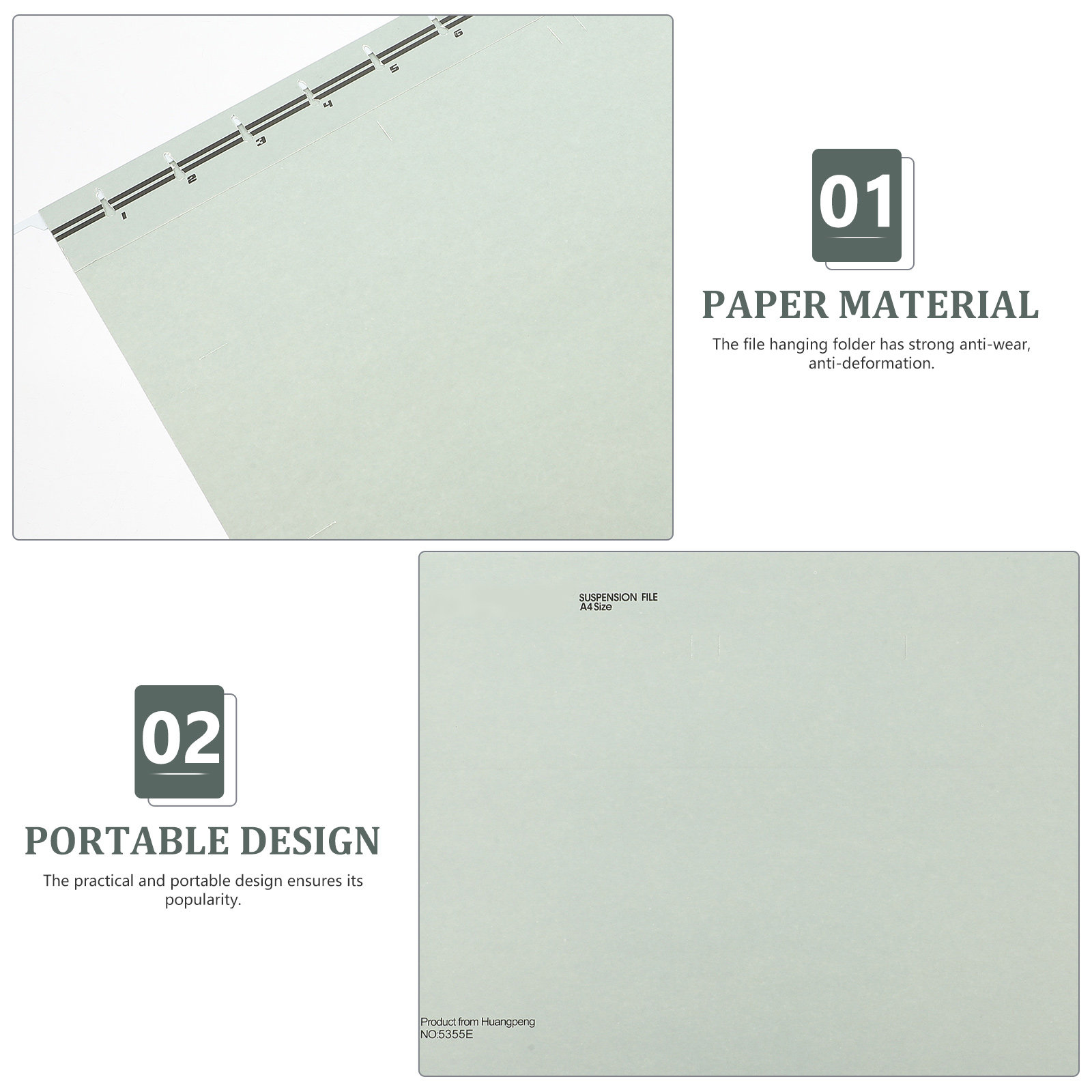 5Pcs Hanging File Folder Stron – обзор и цена File Folder Hanging