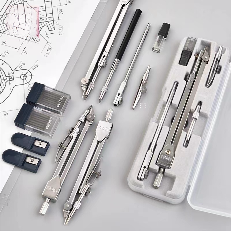 Stainless Steel Drafting Set D – обзор и цена Compass Geometry Set