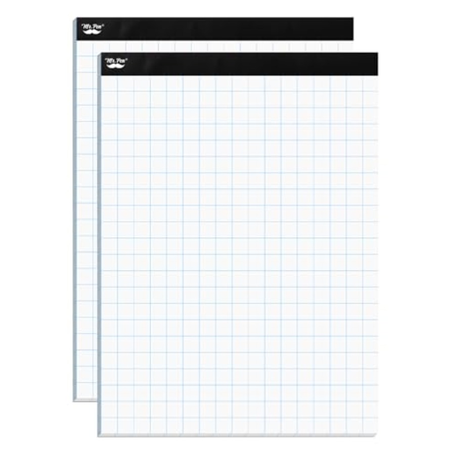 Mr. Pen- Graph Paper pads 8.5  – обзор и цена Graph Paper Pad