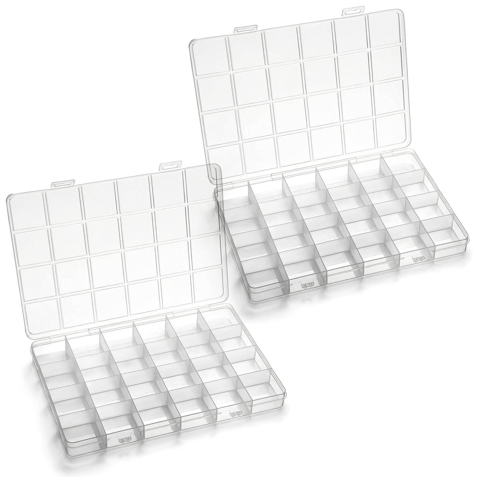 24-Grid Plastic Organizer Box  – обзор и цена Washi Tape Set