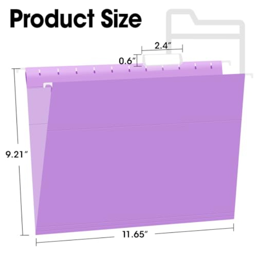 Hanging File Folders, Colored  – обзор и цена File Folder Hanging
