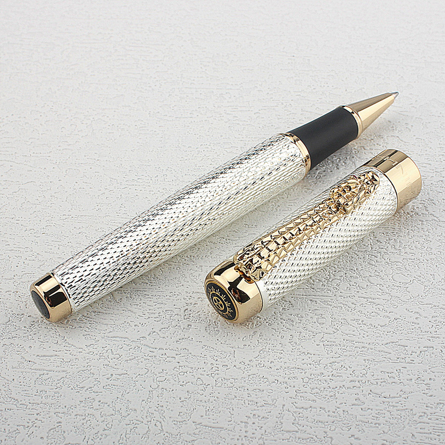 Jinhao 1200 Gold/Silver Metal  – обзор и цена Stationery Supplies Business