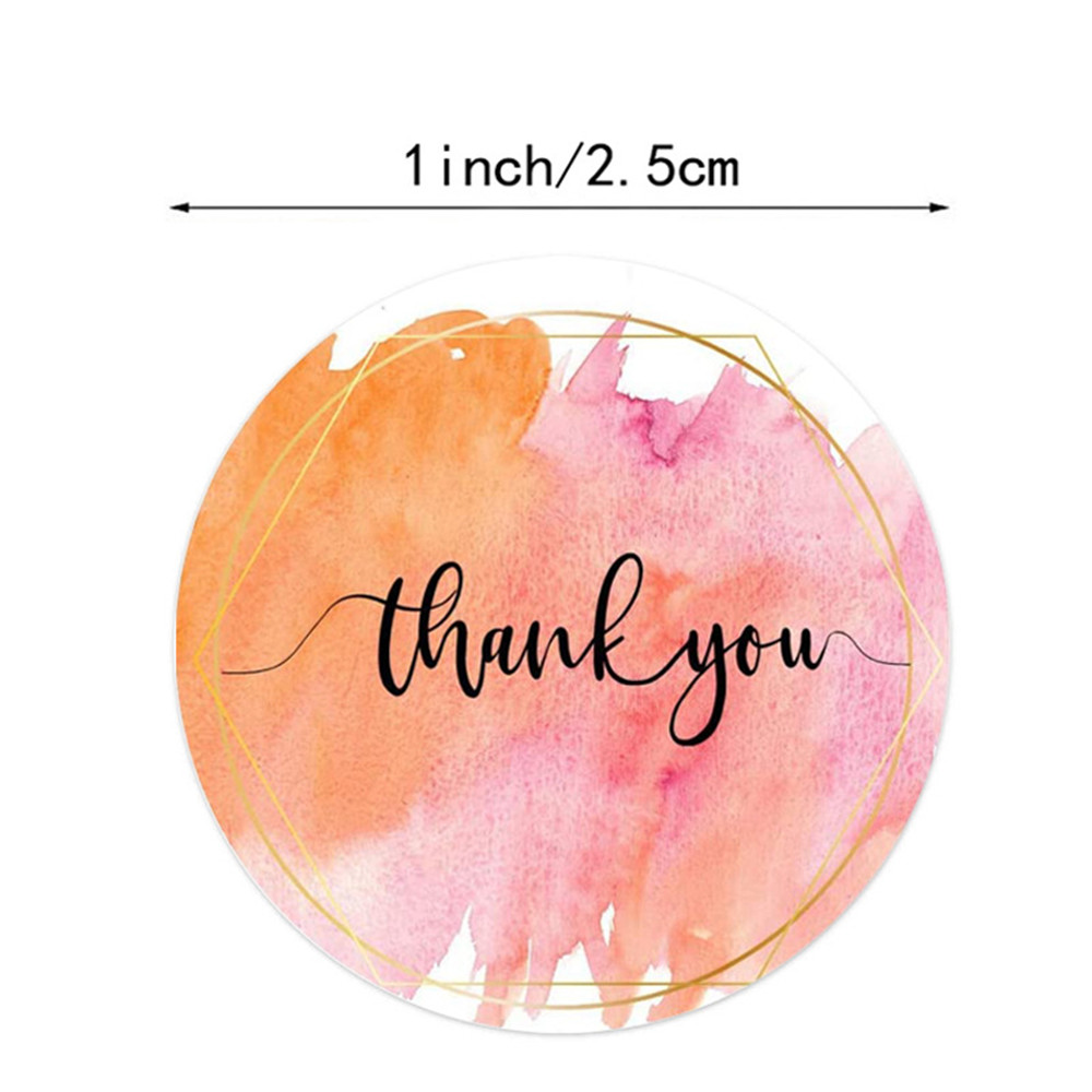 100-500 Pcs Thank You Stickers – обзор и цена Stationery Supplies Business