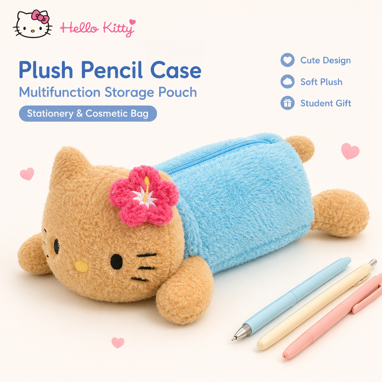 Sanrio Hawaiian Cute Tan Hello – обзор и цена Tan Stationery & Office Supply