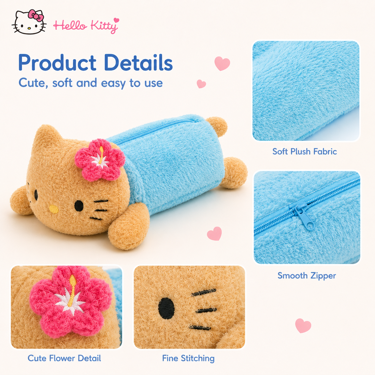 Sanrio Hawaiian Cute Tan Hello – обзор и цена Tan Stationery & Office Supply