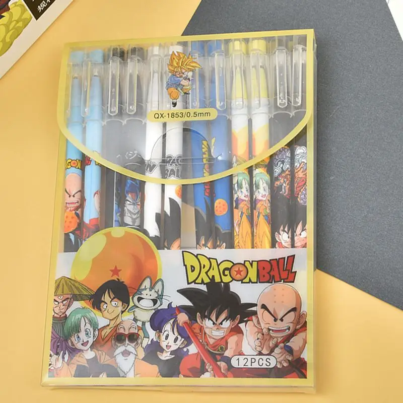 12PCS/Set Dragon Ball Gel Pen  – обзор и цена Office Supply Office Stationery Items