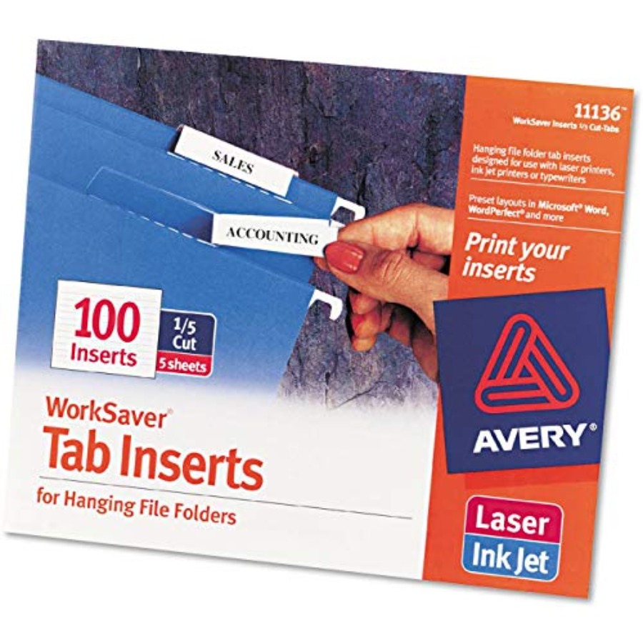 : Laser/Inkjet Inserts for Han – обзор и цена File Folder Hanging