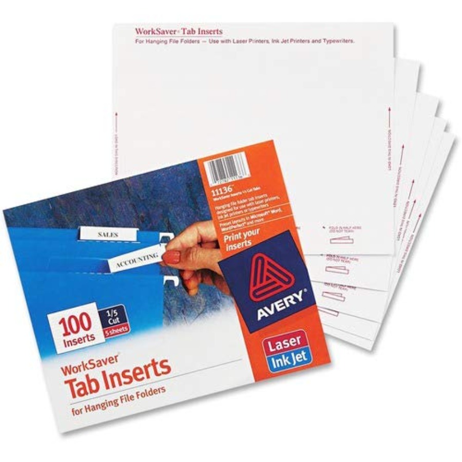 : Laser/Inkjet Inserts for Han – обзор и цена File Folder Hanging