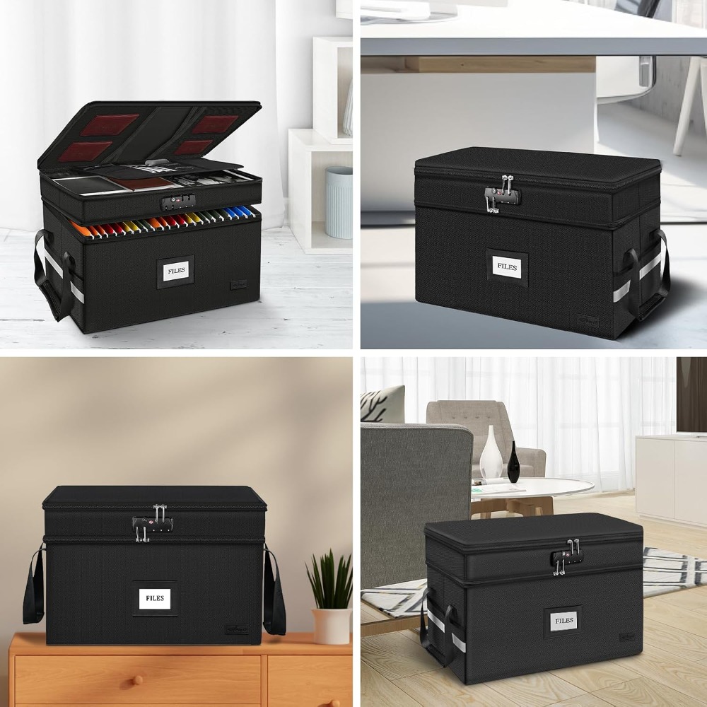 Large Fireproof Document Box w – обзор и цена File Folder Hanging