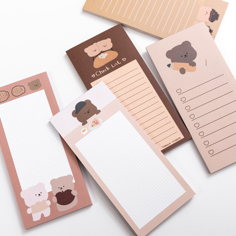 Kawaii Cute Korean Cookie Bear – обзор и цена Office Stationery Supply List
