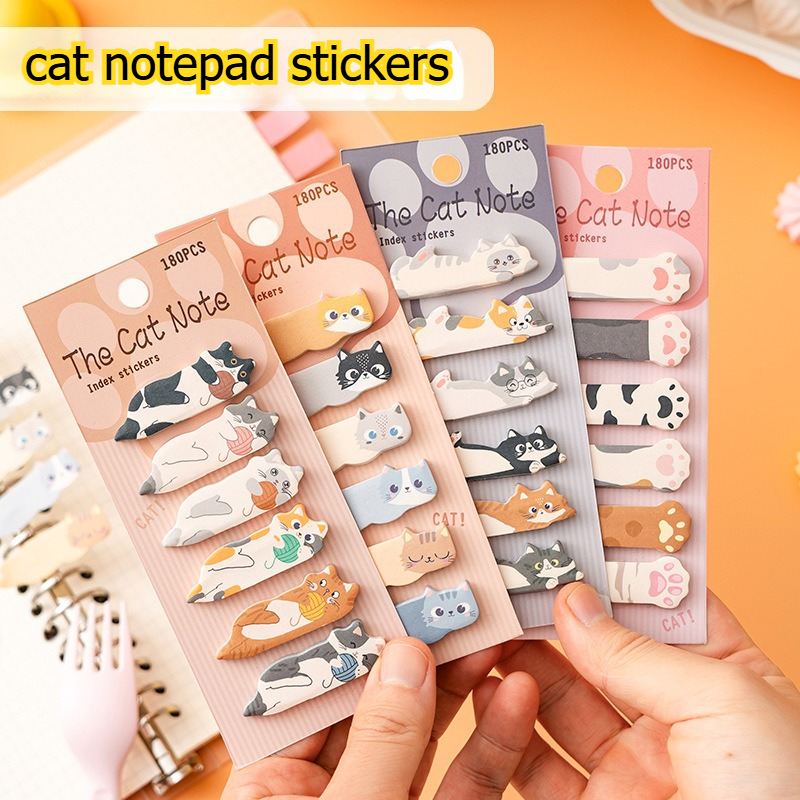 40packs Kawaii Cat Memo Pad St – обзор и цена Stationery Office Items List