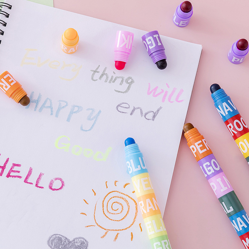 6/12 Colors Splice Mini Bible  – обзор и цена Highlighter Set Pastel
