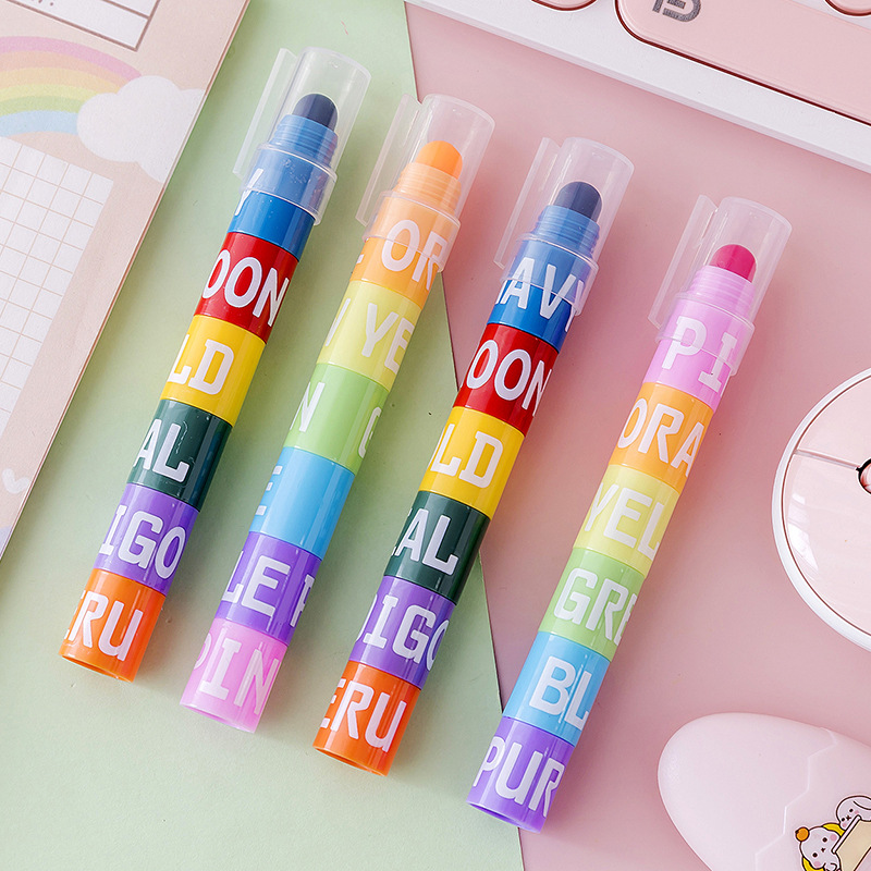 6/12 Colors Splice Mini Bible  – обзор и цена Highlighter Set Pastel