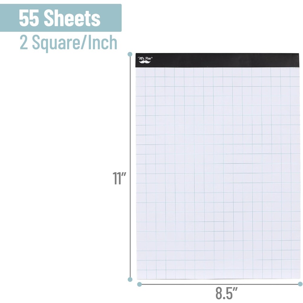 Graph Paper Pad, 8.5x11 Inches – обзор и цена Graph Paper Pad