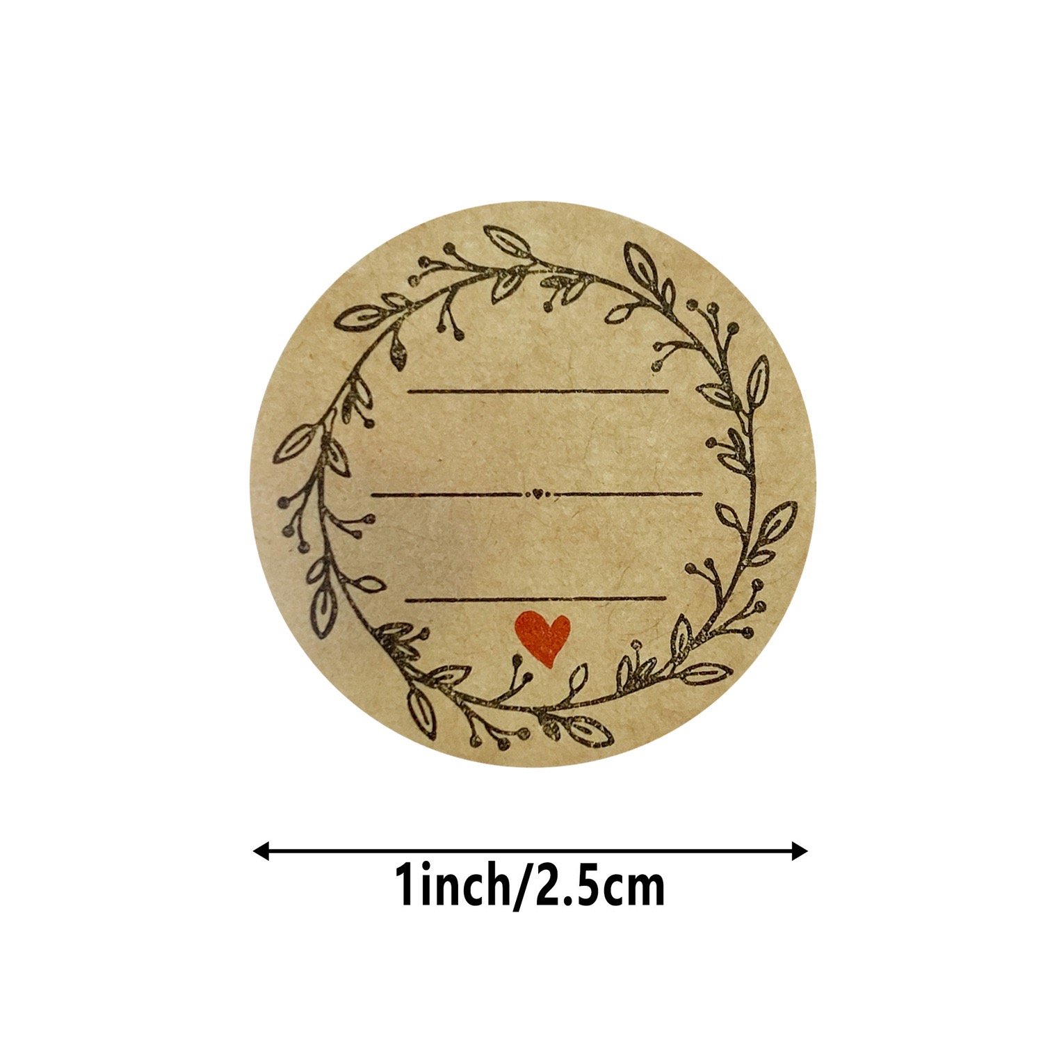 500 PCs/roll 1 inch kraft pape – обзор и цена Letter Envelope Kraft