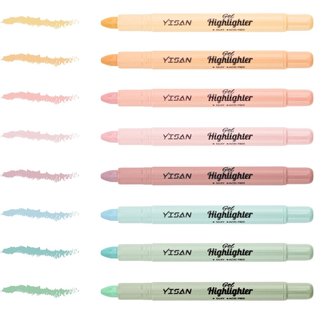 Dry Highlighter Set 8 Pastel C – обзор и цена Highlighter Set Pastel